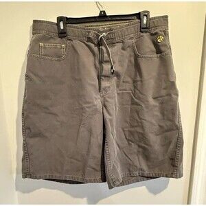 The North Face A5 Canvas Buckle Shorts Men 36 Beige Gray Chino Hiking‎ Men
